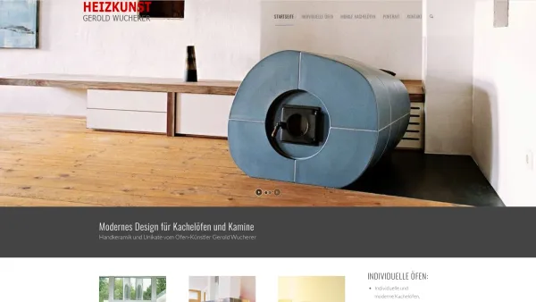 Website Screenshot: Heizkunst Moderne Kachelofen / Kaminofen - Kachelofen / Heizkamin / Offener Kamin - Heizkunst - Wien / Niederösterreich - Date: 2023-06-22 15:16:26