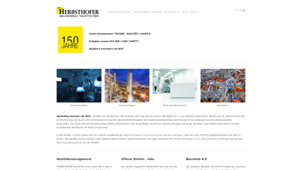 Website Screenshot: Herbsthofer GmbH - Herbsthofer - Date: 2023-06-14 10:40:32