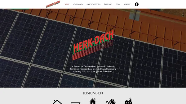 Website Screenshot: [ HERK-DACH GmbH Dachsanierungen vom Profi! - Dachdeckerei Deutschlandsberg | Herk Dach | Deutschlandsberg - Date: 2023-06-14 10:37:27