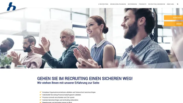 Website Screenshot: Heroes Internet Production Services - Bewerbermanagementsystem von heroes e-recruiting GmbH - Date: 2023-06-23 12:02:48
