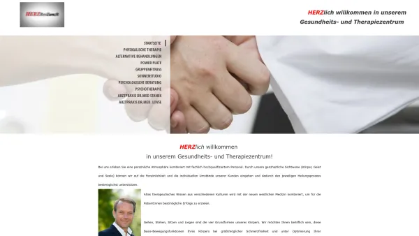 Website Screenshot: Andreas Herz - Gesundheits- und Therapiezentrum Herz GmbH - Startseite - Date: 2023-06-22 15:12:16