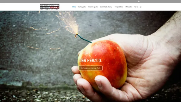 Website Screenshot: Werbeagentur Werner Herzog - DER HERZOG | Werbeagentur Herzog Wels - Date: 2023-06-22 15:02:25