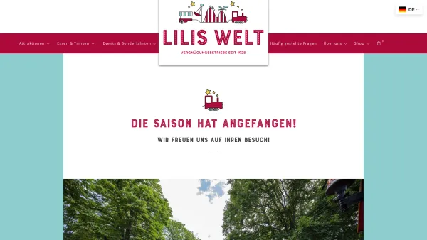 Website Screenshot: Vienna Scenic Tours and Events Vienna Heurigen HeurigenExpress - Lilis Welt – Vergnügungsbetriebe seit 1928 - Date: 2023-06-15 16:02:34