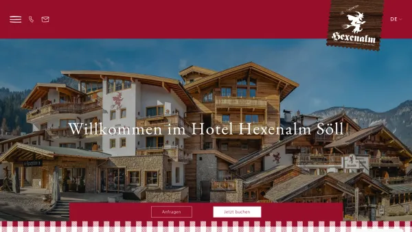 Website Screenshot: flashdet - 4* Hotel Hexenalm Söll | Urlaub für die ganze Familie - Date: 2023-06-22 15:02:25