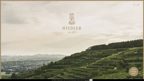 Website Screenshot: Ludwig WEINGUT HIEDLER Langenlois - Hiedler Estate | Kamptal, 100% Artisanal - Date: 2023-06-14 10:40:32