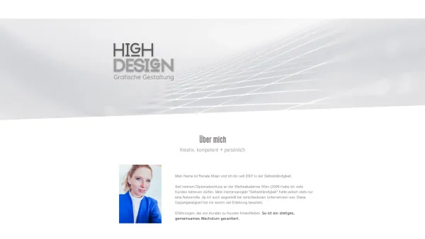 Website Screenshot: HIGHDESIGN - Highdesign Grafische Gestaltung - Ihr Partner aus einer Hand - Date: 2023-06-14 10:40:32