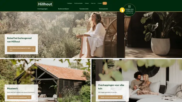 Website Screenshot: Endl & Haberfellner GmbH - Jouw tuin… Jouw eigen stukje wereld - Buitenverblijven van Hillhout - Date: 2023-06-22 15:13:53
