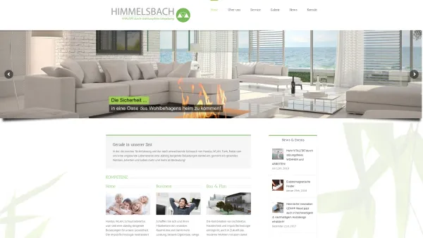Website Screenshot: Himmelsbach GmbH http//radiaesthesie.blogspot.com/ - Himmelsbach Home - Himmelsbach - Date: 2023-06-14 10:40:32