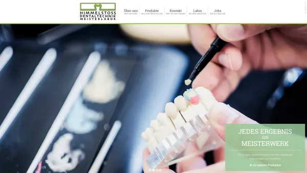 Website Screenshot: Himmelstoss Bauunternehmung comDesign - Himmelstoss Dentaltechnik Meisterlabor - Date: 2023-06-14 10:40:35