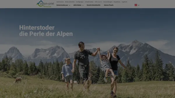 Website Screenshot: Tourismus u Freizeitanlagen Hinterstoder Pyhrnpriel Oberösterreich Österreich - Hinterstoder - Ski-Weltcup Ort in Oberösterreich - eine Perle der Alpen - Date: 2023-06-22 15:13:53