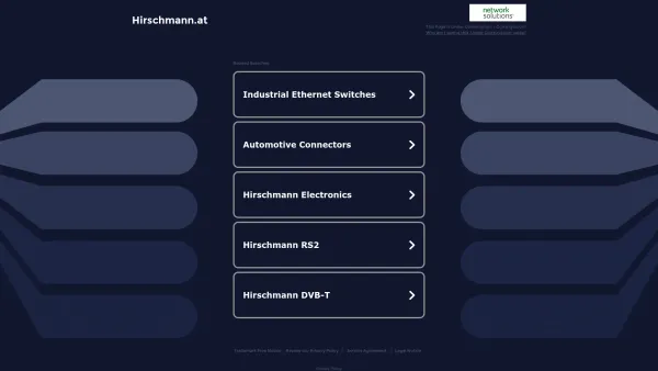 Website Screenshot: Hirschmann Automotive GmbH - Hirschmann.at - Date: 2023-06-14 16:36:00