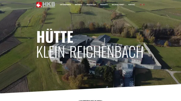 Website Screenshot: Hütte-Kleinreichenbach - HKB – Hütte Kleinreichenbach - Date: 2023-06-22 15:12:20