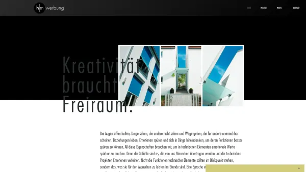 Website Screenshot: HM-Werbung - Creativagentur Mario Hutter - HOME - hm-werbung - Date: 2023-06-22 15:12:20