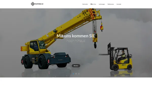 Website Screenshot: Technisches Büro Franz Tyma - Hochheben.at - Date: 2023-06-14 10:40:35