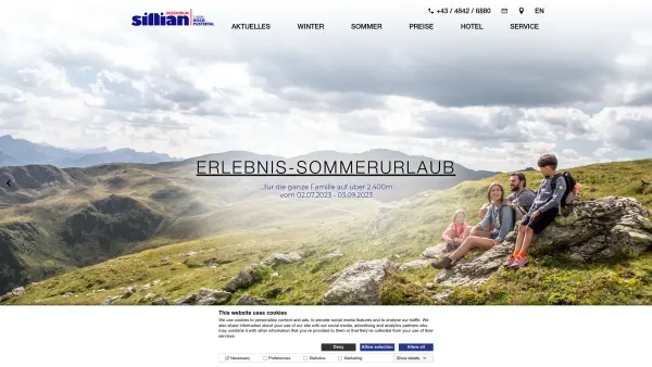 Website Screenshot: Skizentrum Hochpustertal - Home - Skizentrum Sillian Hochpustertal - Date: 2023-06-22 15:15:56