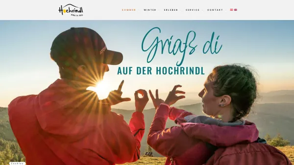 Website Screenshot: Fremdenverkehrsverein Sirnitz-Hochrindl-Deutsch Griffen - Hochrindl – Alles in Alm - Date: 2023-06-22 15:15:56