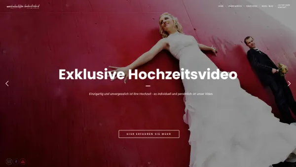 Website Screenshot: X-trem production || www.hochzeitsfilm-hochzeitsvideo.at - Hochzeitsvideo | Hochzeitsfilm - exklusiv aus Oberösterreich - Date: 2023-06-15 16:02:34