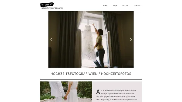 Website Screenshot: wiener hochzeitsfotografen - Wiener Hochzeitsfotografen | Hochzeitsfotograf Wien / Hochzeitsfotos - Date: 2023-06-26 10:26:24