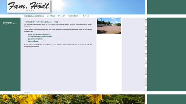 Website Screenshot: Hödl Unbenanntes Dokument - HÖDL WITTAU - Transportunternehmen - Date: 2023-06-22 15:17:09