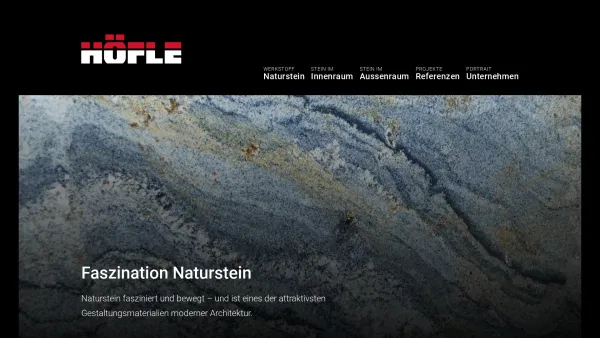 Website Screenshot: Höfle Offsetdruckerei GesmbH - HÖFLE Natursteinwerk GmbH - Date: 2023-06-15 16:02:34