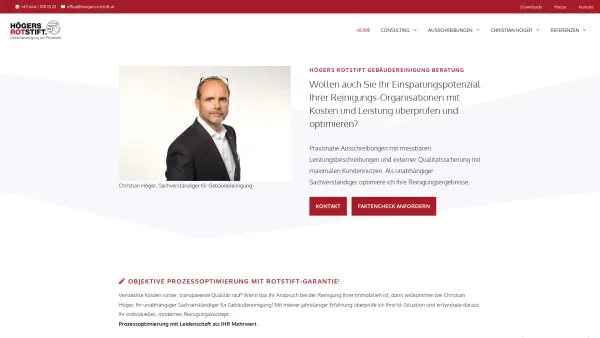 Website Screenshot: Facility Consulting - Home - Högers Rotstift - Date: 2023-06-22 15:13:58