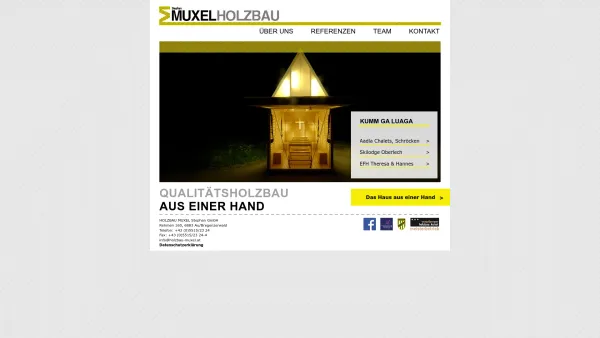 Website Screenshot: Stephan Untitled - Holzbau Muxel - Home - Date: 2023-06-22 15:12:28