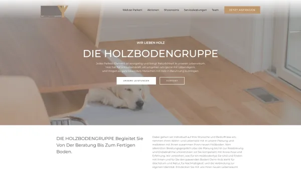 Website Screenshot: D.I.E. Holzbodengruppe GmbH - Home - Die Holzbodengruppe - Date: 2023-06-22 15:12:28