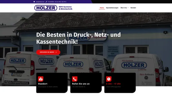 Website Screenshot: Entwürfe - Home - Rudolf Holzer GmbH & Co KG - Date: 2023-06-22 15:12:28