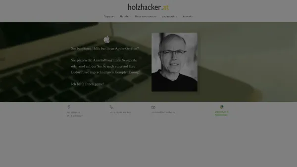 Website Screenshot: Ing. Michael holzhacker.at - Ing. Michael Holzhacker - Es ist gut mich zu kennen - Date: 2023-06-22 15:12:28
