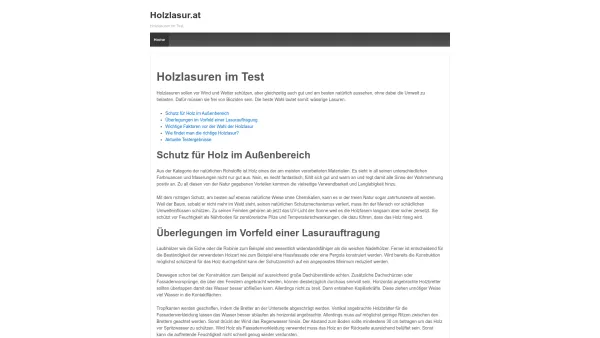 Website Screenshot: PPG Coatings Deutschland GmbH. - Holzlasuren im Test - Date: 2023-06-14 10:37:10
