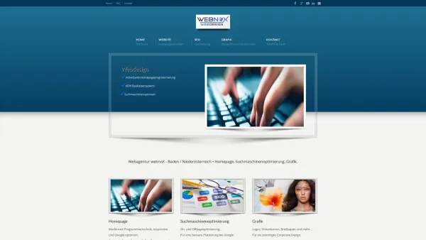Website Screenshot: Norbert Zehner, Einzelunternehmen - Webdesign & SEO • Homepage erstellen lassen in Baden/Niederösterreich - Date: 2023-06-22 15:17:09