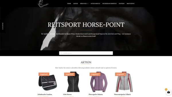 Website Screenshot: Onlineshop für Reitsportartikel - Horse Point Daniela Donth | Reitsport Reitsportzubehör - Date: 2023-06-22 15:12:32