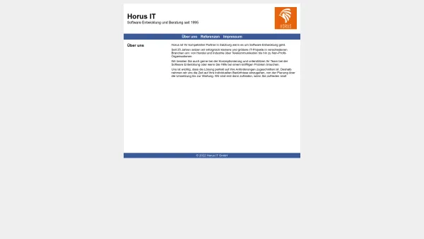 Website Screenshot: Horus Informationstechnologie - Horus IT GmbH - Date: 2023-06-22 15:12:32