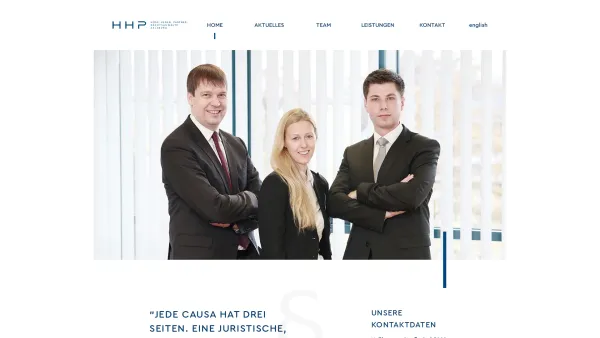 Website Screenshot: Rechtsanwaltskanzlei Dr. Utho Hosp - HOSP, HEGEN & PARTNER Rechtsanwälte Salzburg - Date: 2023-06-22 15:12:32