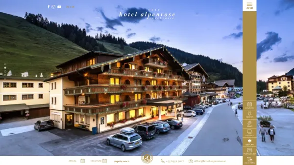 Website Screenshot: Hotel Alpenrose**** - Your 4 * wellness hotel in Zauchensee | Hotel Alpenrose Zauchensee - Date: 2023-06-22 15:12:32