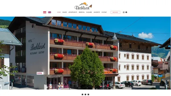 Website Screenshot: Franz Mauracher und Mathilde Bal Gesellschaft bürgerlichen Kirchberg Hotel Bechlwirt - Bechlwirt | 3* Hotel im Zentrum von Kirchberg in Tirol - Date: 2023-06-22 15:12:32