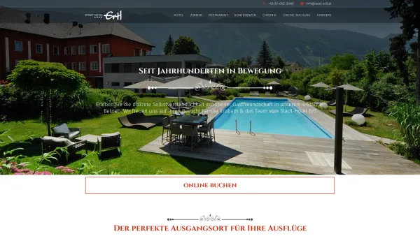 Website Screenshot: Hotel Ertl Spittalam Millstätter See Urlaub Ferien Seminare Busreisen Vereine Motorrad Biker - Home - Date: 2023-06-14 10:40:41