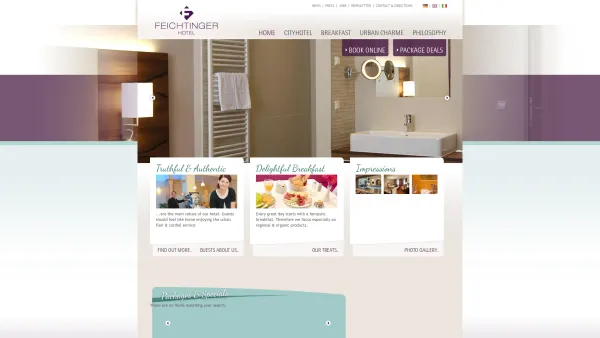 Website Screenshot: Hotel Feichtinger Graz Seminarhaus Birkenhof Reinischkogel - reception - Hotel Feichtinger - Date: 2023-06-14 10:37:58