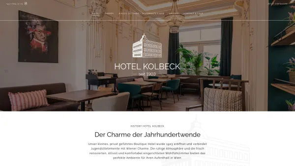 Website Screenshot: Hotel Kolbeck - Hotel Kolbeck - Tradition trifft Moderne - Date: 2023-06-22 15:14:06
