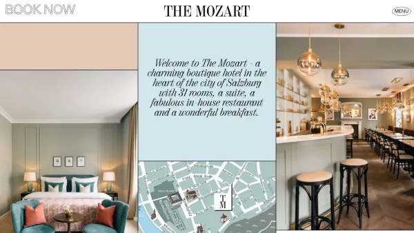 Website Screenshot: Hotel Mozart Salzburg**** - The Mozart Salzburg - Date: 2023-06-14 10:40:41