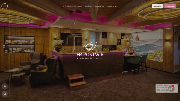 Website Screenshot: Marlene Postwirt Söll Startseite - Hotel in Söll: der Postwirt - Date: 2023-06-22 15:12:36