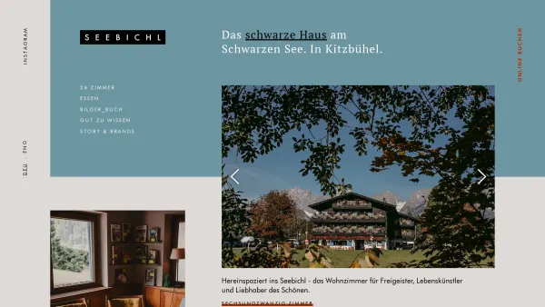 Website Screenshot: Hotel Restaurant Seebichl*** - Hotel Seebichl - Kitzbühel - Date: 2023-06-22 15:12:36