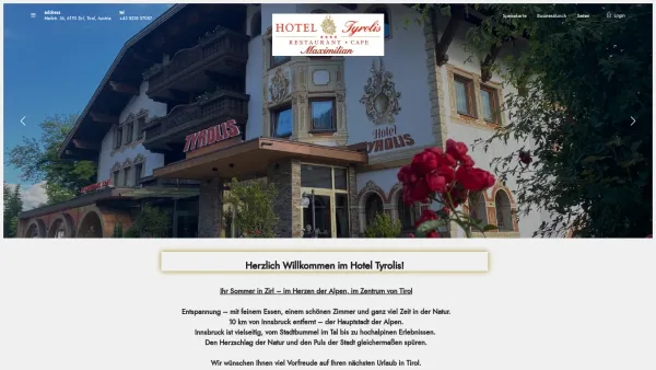 Website Screenshot: Hotel Tyrolis**** Tyrolis Immobilien GmbH & Co KG - Hotel-Tyrolis.at – Willkommen in Tirol. - Date: 2023-06-15 16:02:34
