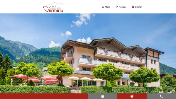 Website Screenshot: Hotel Alpenresidenz Viktoria - Alpenresidenz Viktoria – Willkommen im Stubaital - Date: 2023-06-22 15:16:00