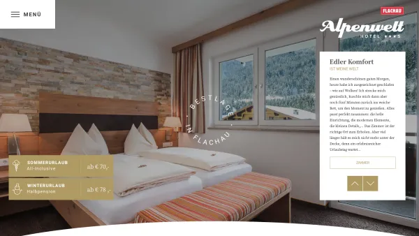 Website Screenshot: Hotel Alpenwelt - Dein 3 Sterne S Hotel in Flachau, Salzburg mit vielen Inklusivleistungen - Date: 2023-06-14 10:40:41