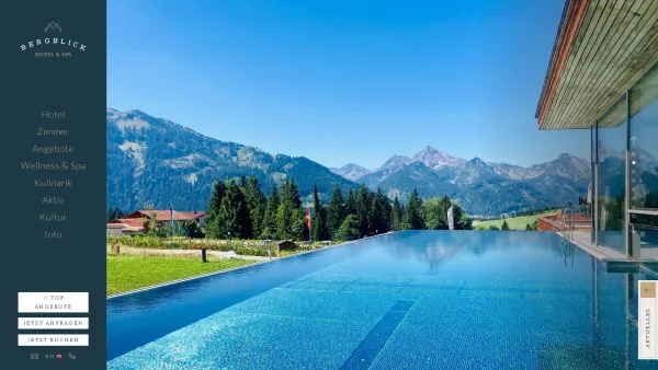 Website Screenshot: Hotel Bergblick GmbH & Co KG - Urlaub im Bergblick ***** Hotel ☛ Tannheimer Tal, Tirol - Date: 2023-06-22 15:16:00