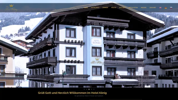 Website Screenshot: Hotel König - Home - Hotel König - Date: 2023-06-15 16:02:34