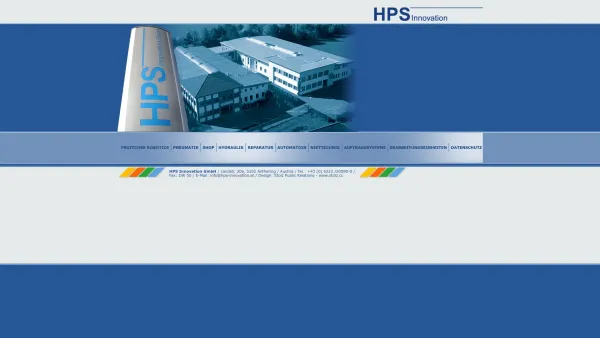 Website Screenshot: www.hps-innovation.at / - Home - Date: 2023-06-14 10:40:44