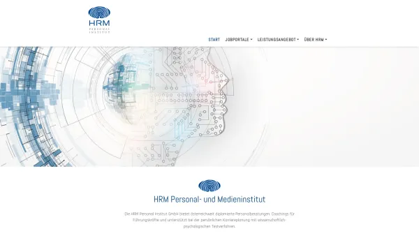 Website Screenshot: HRM Institut - HRM ★ Personal Institut GmbH - Date: 2023-06-22 15:14:11