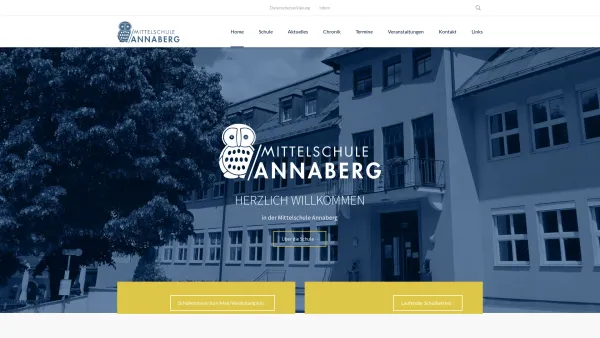 Website Screenshot: Index Hauptschule Annaberg Salzburger Land - Mittelschule Annaberg – Mittelschule im Lammertal - Date: 2023-06-22 15:14:11